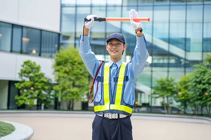 商業施設・交通誘導 警備スタッフ